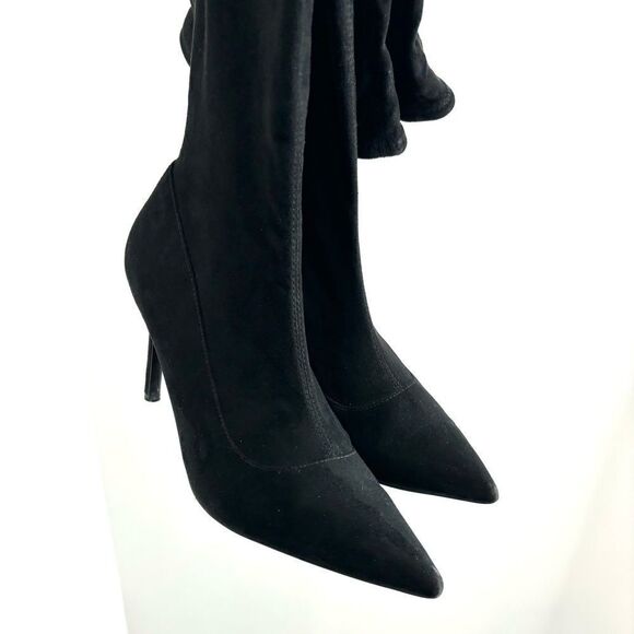 ASOS Office London Faux suede over knee boots - Picture 5 of 11